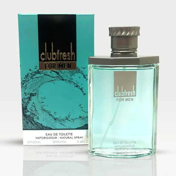 تراي عطر كلوب فريش للرجال - افضل هدايا العطور - عطر للرجال 100 مل - او دي تواليت للرجال 3.4 اونصة